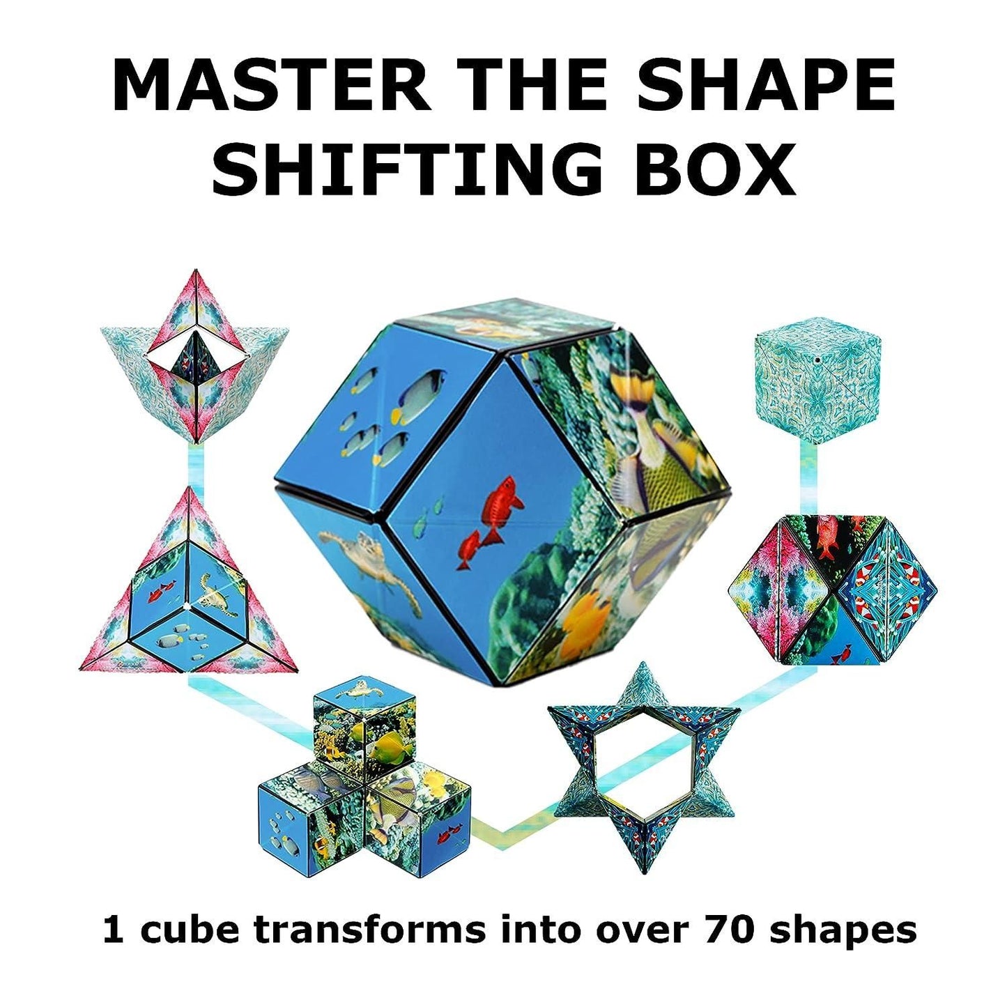 Magnetic Shape Shifting Box Cube